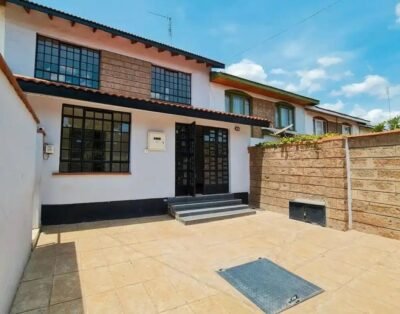 3 Bedroom House For Rent in Langata
