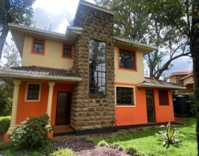 3 Bedroom Villa Plus Detached DSQ For Rent in Kiambu Road
