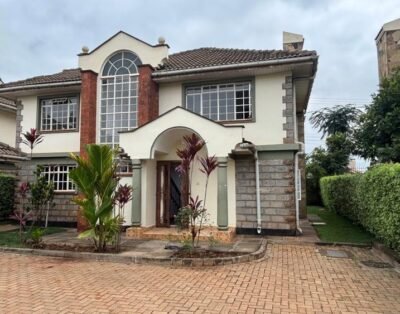 4 Bedroom Villa For Rent in Kiambu Road