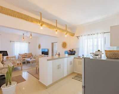 2 Bedroom Furnished Apartment for Rent in Kwale