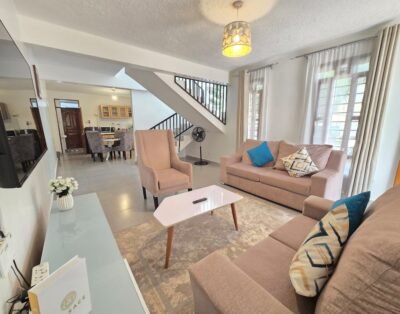 3 Bedroom Maissonette For Rent in Milimani